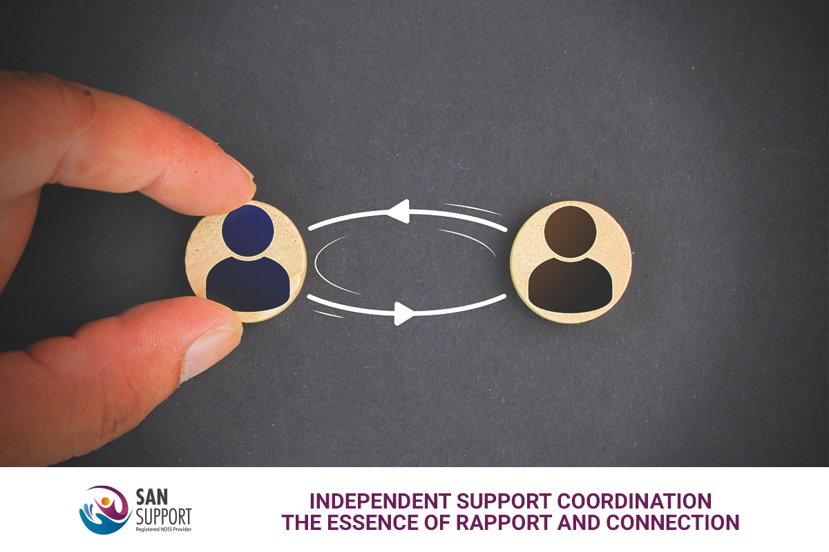 Independent Support Coordination: The Essence of Rapport and Connection